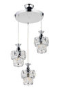 Miraç 3-Piece Silver Pendant Chandelier - Swordslife