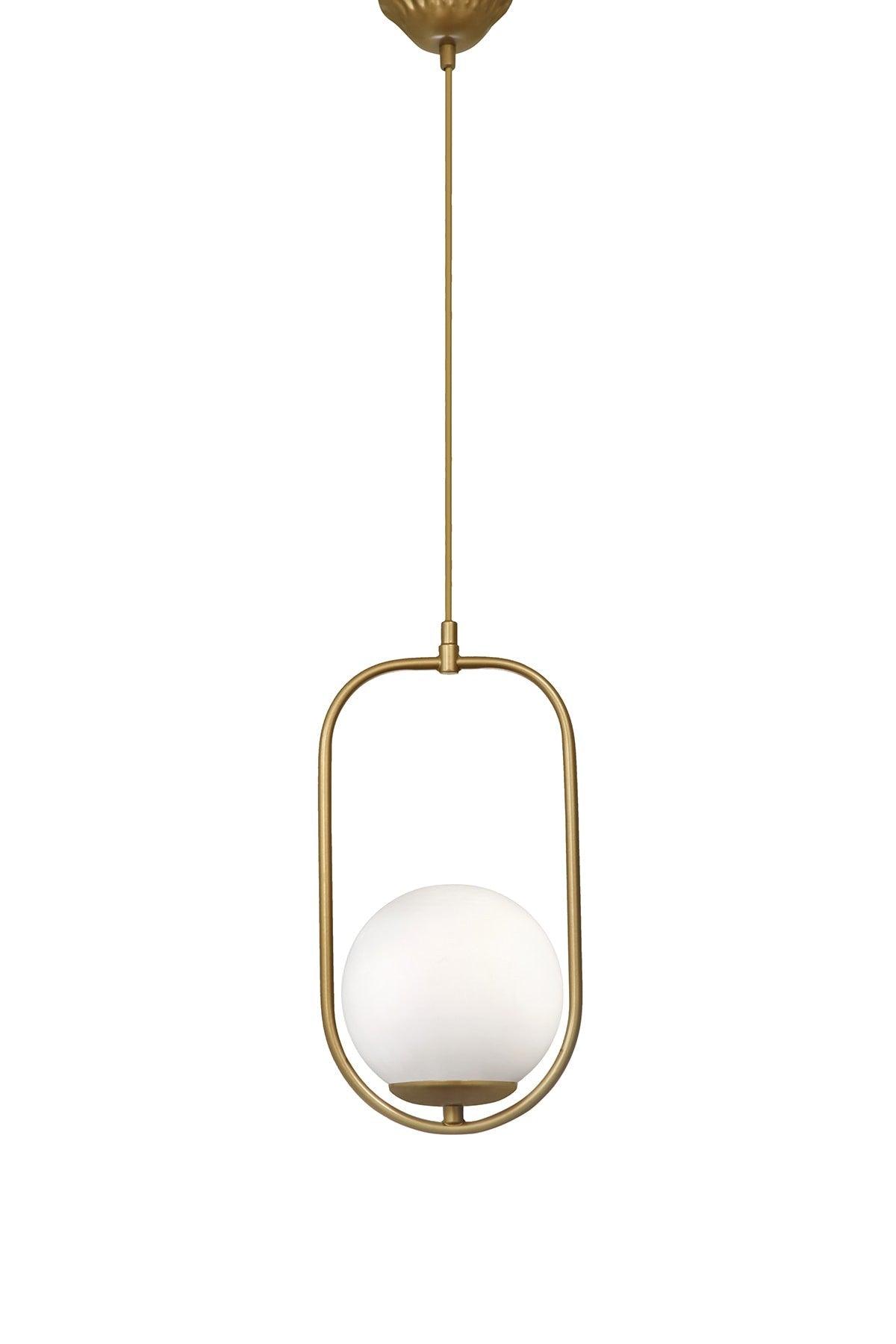 Modern Alure Single White Glass Tumbled Chandelier - Swordslife