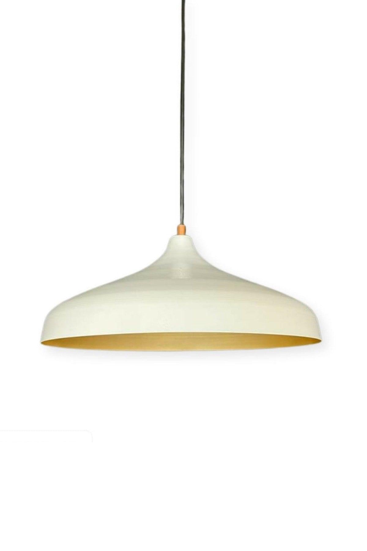 Modern Cream Metal Interior Cream Single Pendant Chandelier - Swordslife