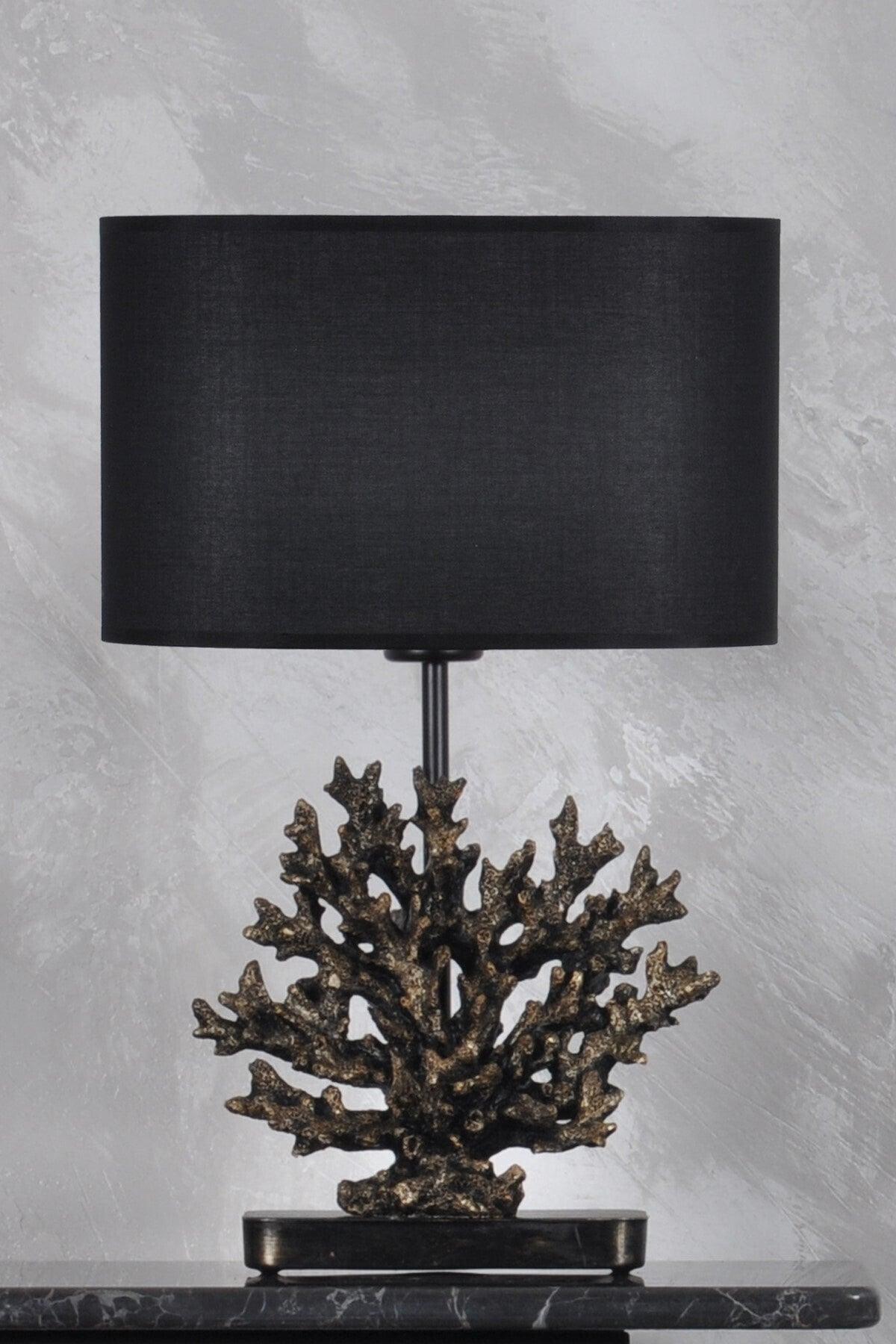 Modern Design Coral Lampshade Gold Black - Swordslife