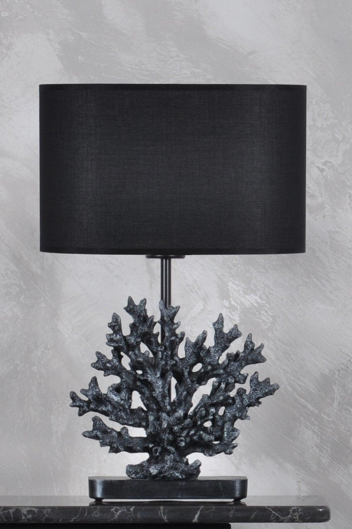 Modern Design Coral Lampshade Silver Black - Swordslife