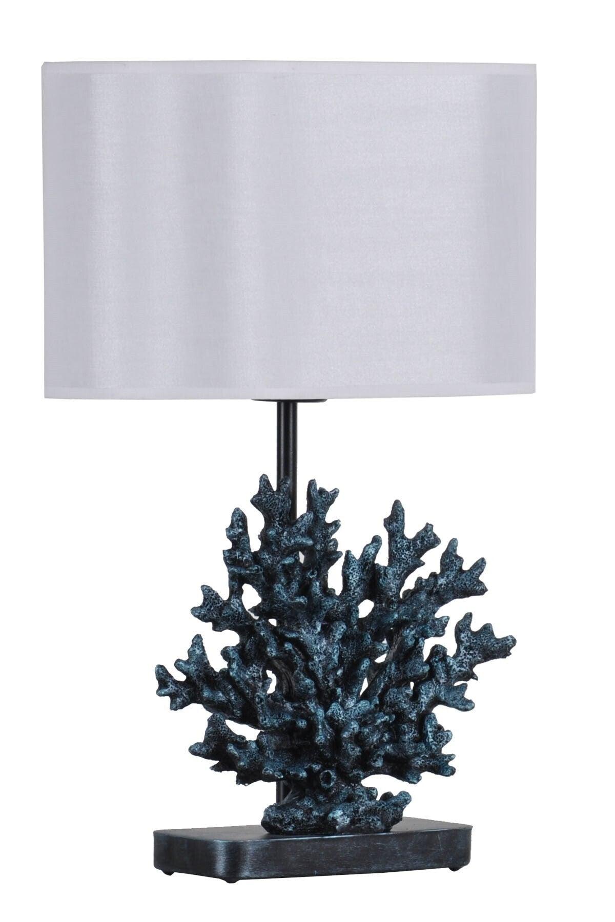 Modern Design Coral Lampshade Turquoise White - Swordslife