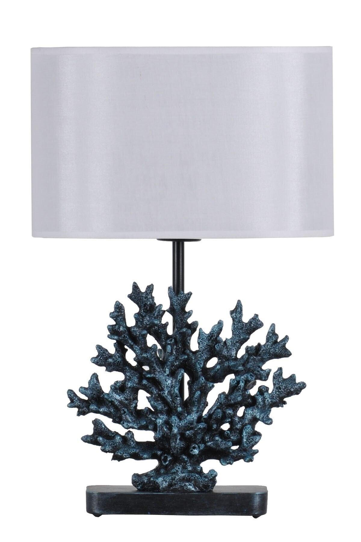 Modern Design Coral Lampshade Turquoise White - Swordslife