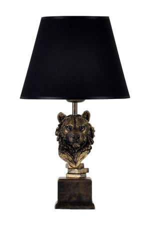 Modern Design Aslan Lampshade Gold Black Aslnabj006 - Swordslife