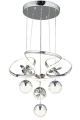 Modern Led Chandelier 3 in 1 Chrome Led Chandelier - Swordslife