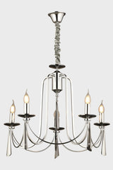 Modern Luxury Countess 5 Liter Bronze Brass Chandelier - Swordslife