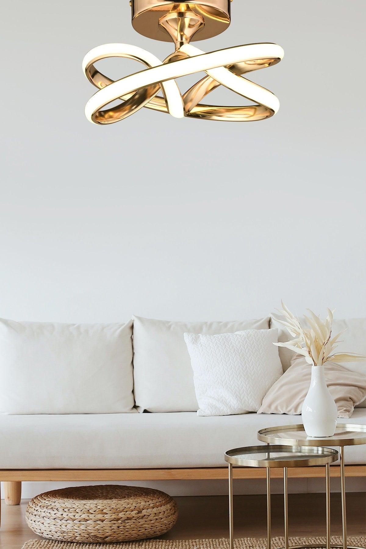 Modern Luxury Stylish Plafonyer Led Gold Led