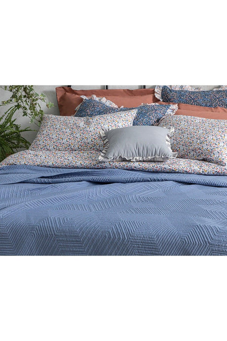 Modern Motion King Size Multi-Purpose Cover 240x220 Cm Blue - Swordslife