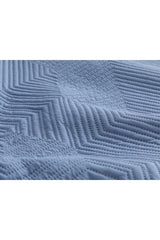 Modern Motion Single Multi-Purpose Throw Blanket 160x220 Cm Blue - Swordslife