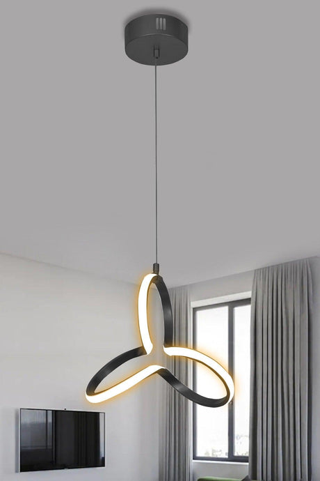 Modern Pendant Anthracite Case Day Light Led Chandelier 1 Year Warranty Led Chandelier - Swordslife