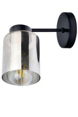 Modern Sports Model Smoked Genuine Glass Wall Sconce - Swordslife