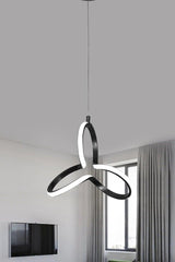 Modern Pendant Led Chandelier Black Case White Light Led Chandelier With 1 Year Warranty - Swordslife