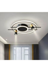 Moderne Deckenleuchte Modell 3 Farbe rund Kronleuchter, Salon Led Lampe , Spotted Kronleuchter , Plafonyer - Swordslife