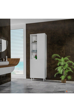Modilayn İnci 6 Shelf Dirty Laundry Basket
