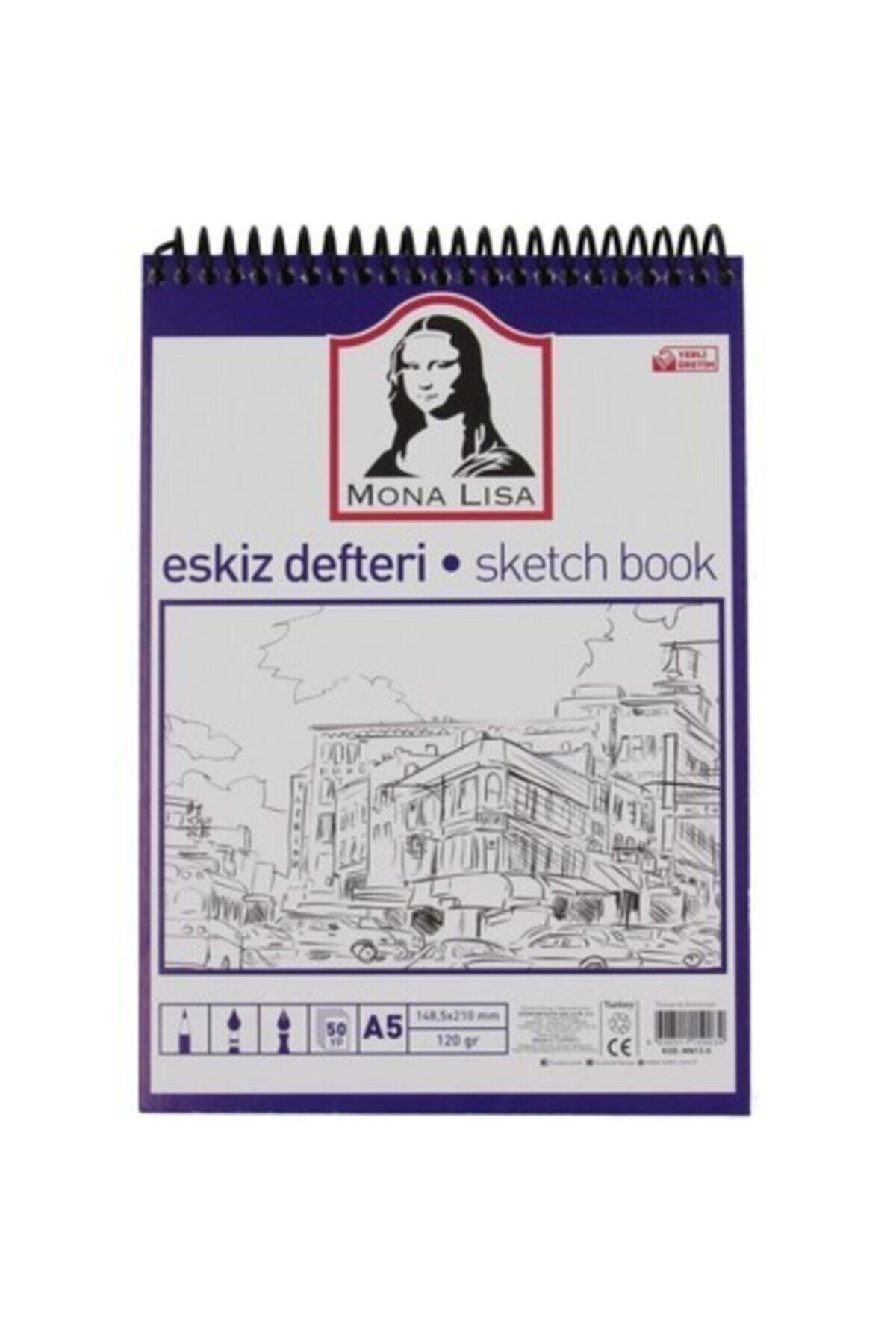 Mona Lisa Sketchbook 120 Gr A5 50 Sheets