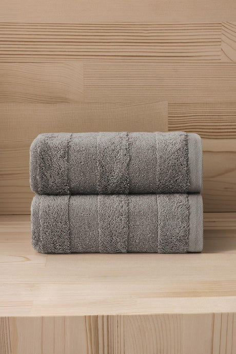 Mons 404 - New Trend, 50x90cm. 2pcs. Premium Towel Set - Swordslife