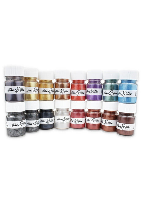 Pearl Powder Epoxy Pigment 16 pcs 90-16