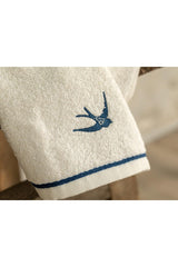 Mouette Cotton Embroidered Hand Towel 30x40 Cm