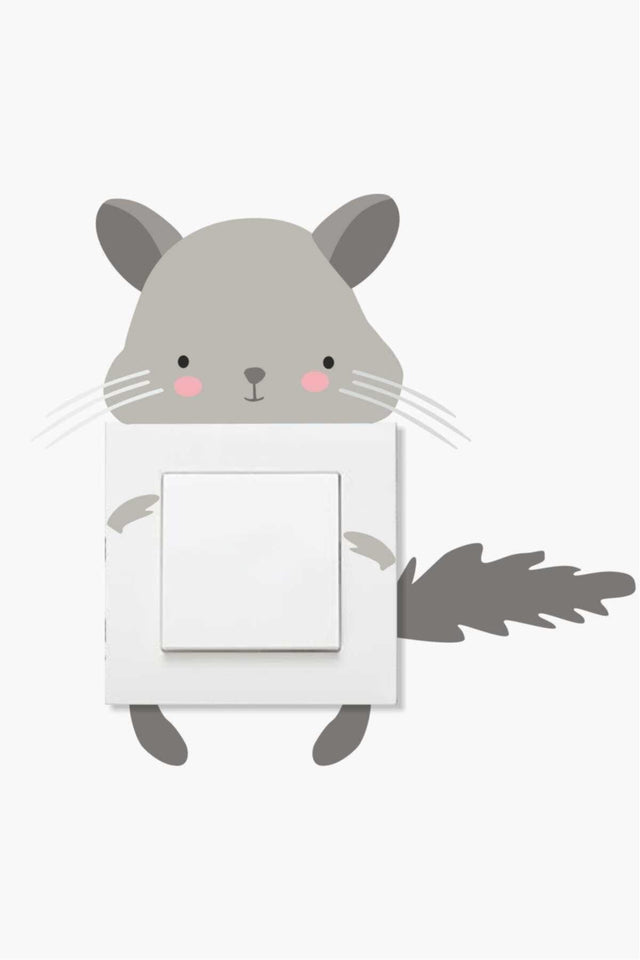 Mouse Socket Sticker