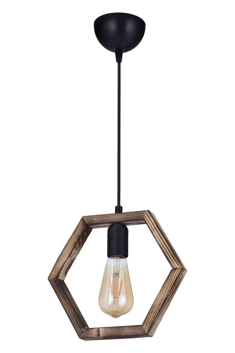 Seal Wood Pendant Chandelier (black) - Swordslife