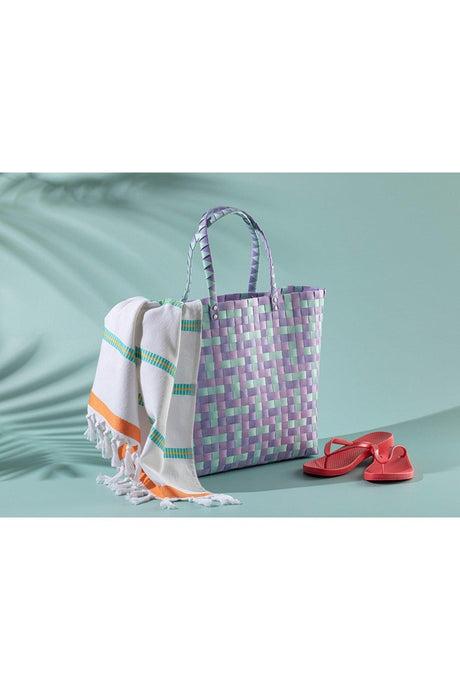 Multi Colors BAG 34*14*32 cm Lilac- Mint - Swordslife