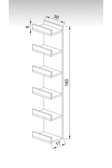 Multi-Purpose Bathroom Shelf