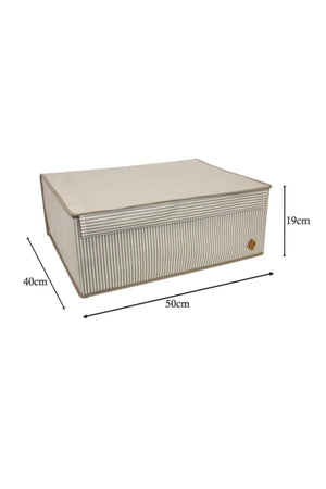 Multi-Purpose Organizer With Lid For Plinth Storage Storage Cabinet Organizer Box 50x40x19 - Swordslife