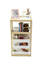 Multi-Purpose Toy Cabinet 3 Baskets 2 Shelves - Swordslife