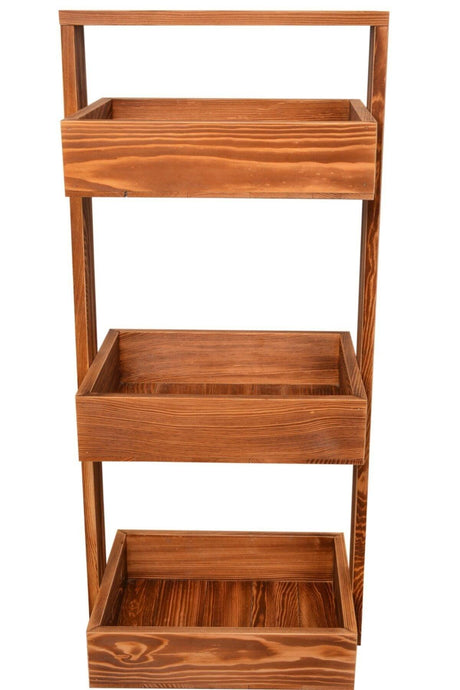 Multi-Purpose Wooden Basket Bathroom Organizer Kitchen Organizer Flowerpot Retro Pine Antique - Swordslife