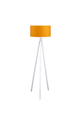 Mustard Headed White Floor Lamp - Swordslife