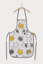 Kitchen Apron Dish Washing Apron Liquid Proof Cat Pattern - Swordslife