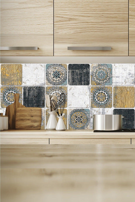 Kitchen Countertop Tile Foil Coating Sticker - Swordslife