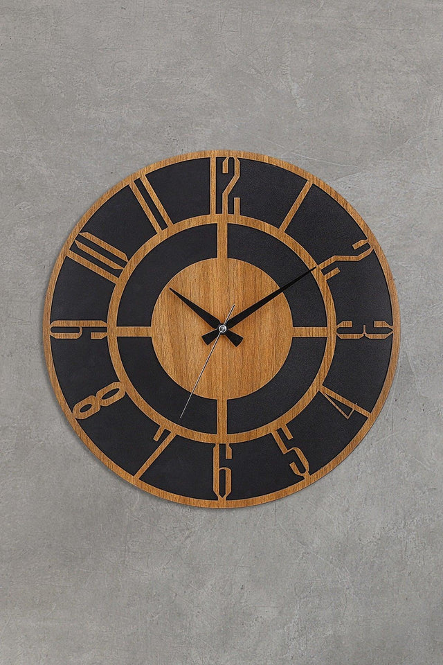 Muyika Bunnela Wooden Mdf Silent Mechanism 41x41cm Wall Clock Ads-41 - Swordslife