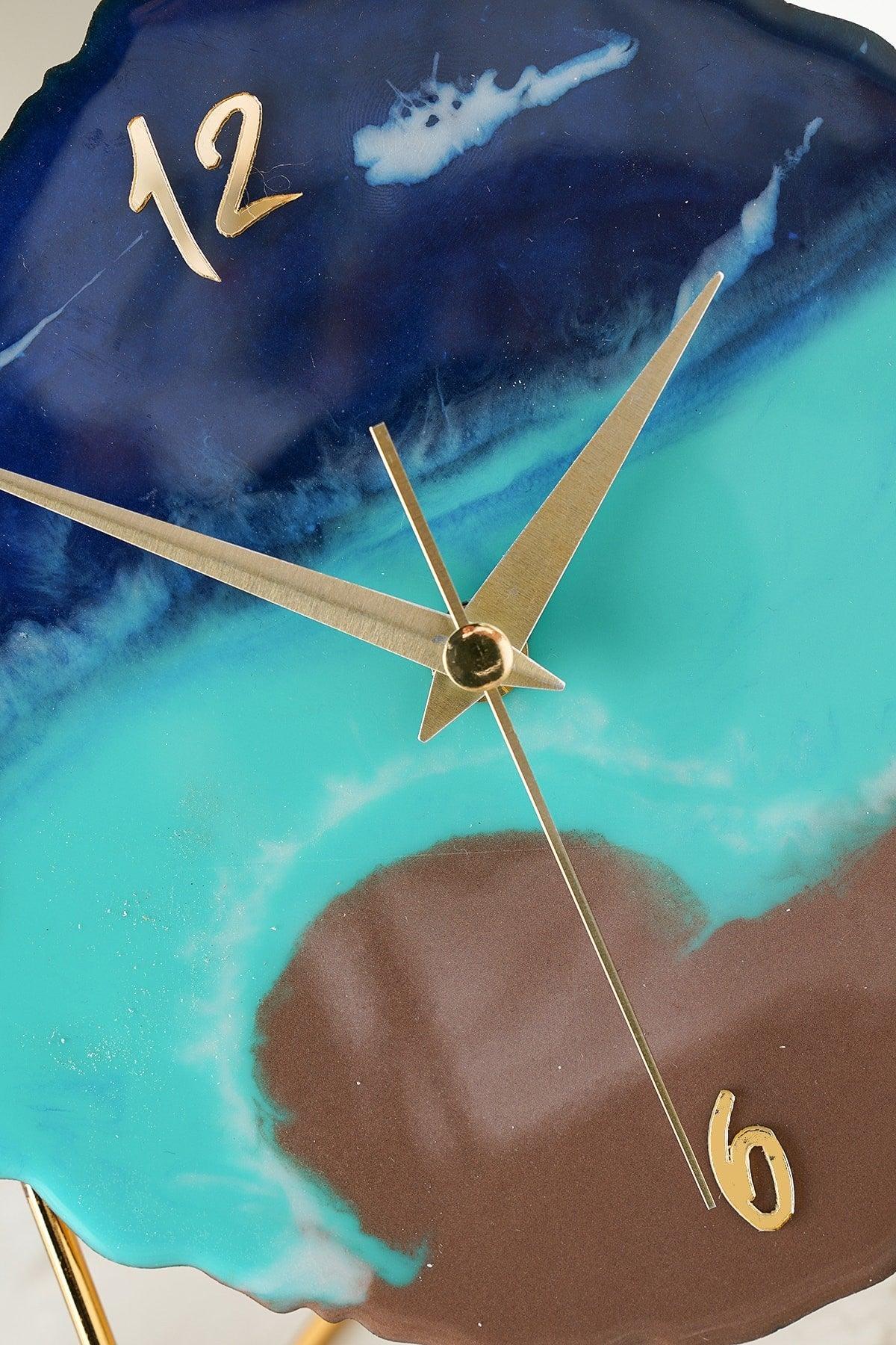 Muyika Diverso Beach Decorative Table Clock18x23cm Silent Mechanism Mms-epo - Swordslife