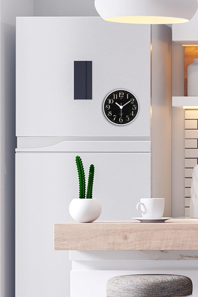 Muyika Kiely Magnetic Black Refrigerator Clock 11 Cm Bds-y - Swordslife