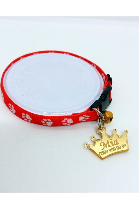 Cat Collar Cat Name Tag Name Tag