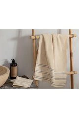 Natural Dots Cotton Face Towel 50x70 Cm Beige - Swordslife