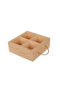 Natural Wood Organizer Box Organizer