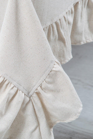 Natural Table Cloth Vintage 160x220 Cm - Swordslife