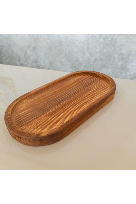 Natürlich Ahşap Six Presentation Plate Amber Color (orjinal Boiling Tree, Cookie) - Swordslife