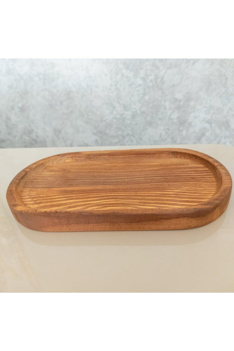 Natürlich Ahşap Six Presentation Plate Amber Color (orjinal Boiling Tree, Cookie) - Swordslife