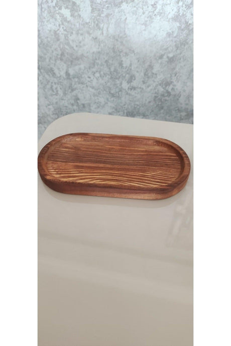Natürlich Ahşap Six Presentation Plate Amber Color (orjinal Boiling Tree, Cookie) - Swordslife