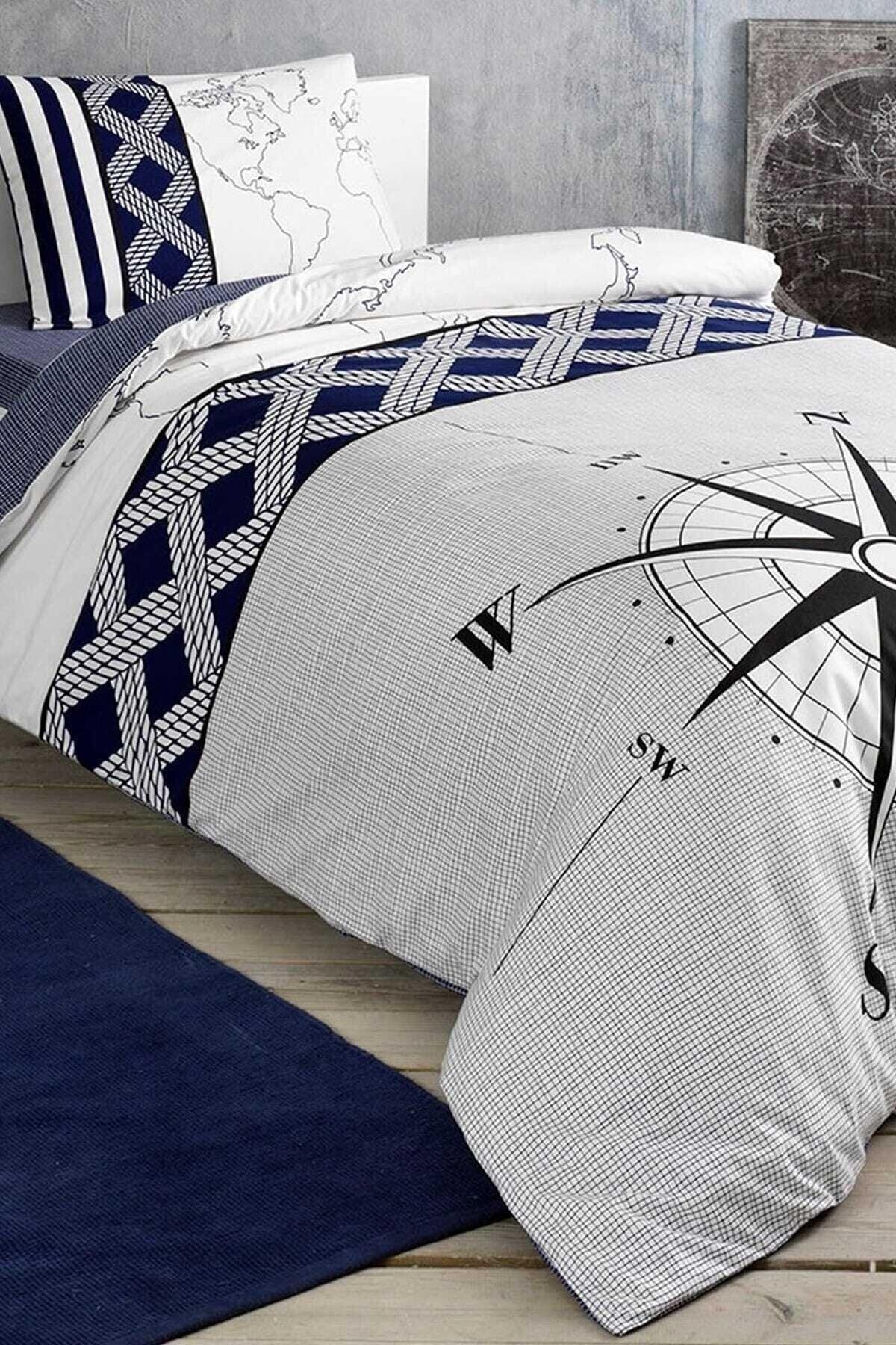 Navi Single Duvet Cover Set - Navi