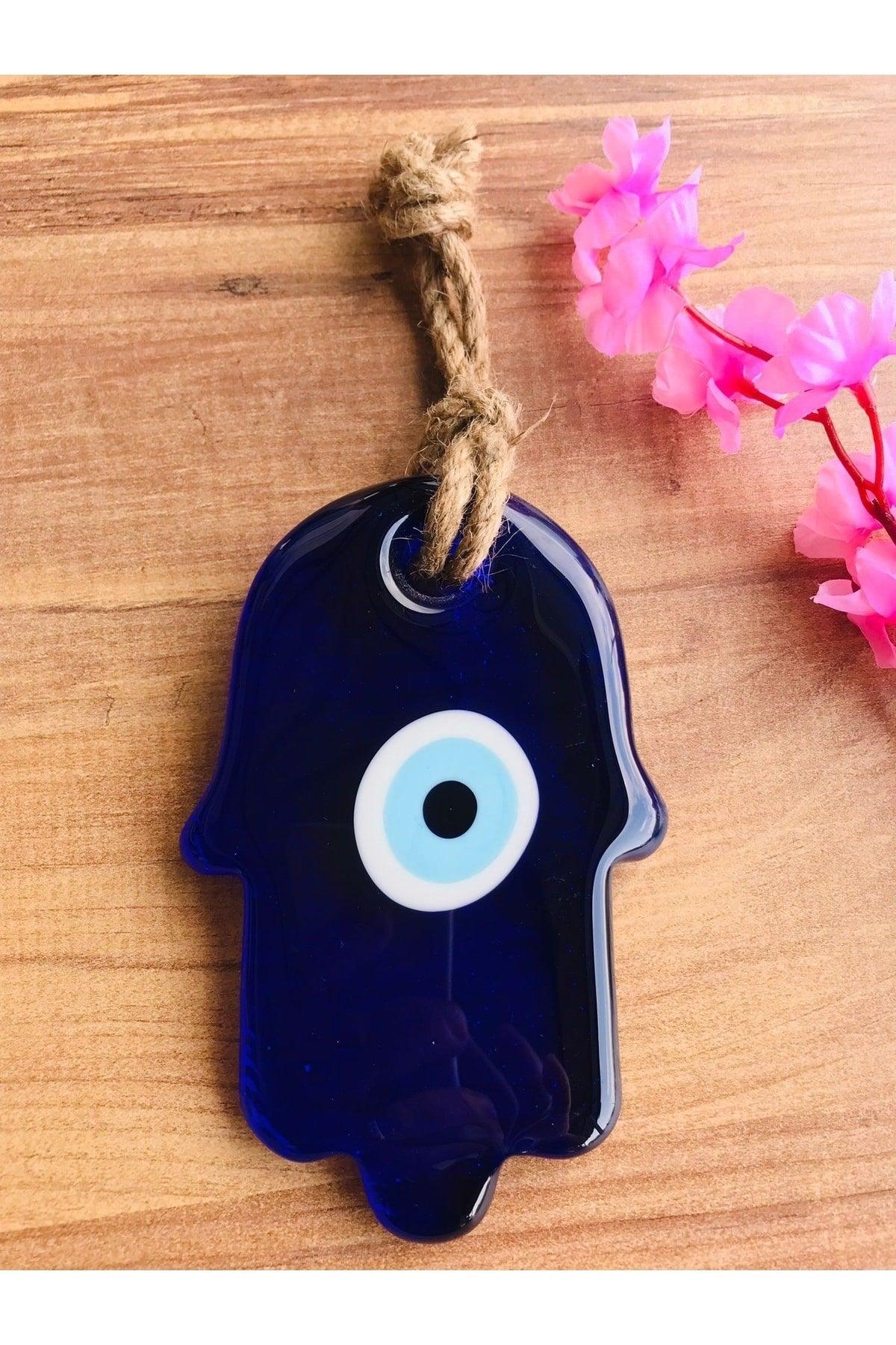 Evil Eye Beads Fatma Ana Hand Threaded Glass Evil Eye Beads Wall Decor Ornament - Swordslife