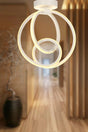 Neo 3 Color Led Ceiling Mount Chandelier White - Swordslife