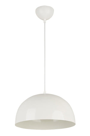 Neo Special Design Modern Sport Decorative Cafe-kitchen White Inside White Pendant Lamp Single Chandelier - Swordslife