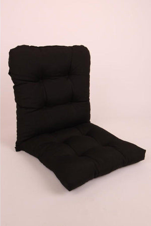 Neva Pofidik Black Backed Chair Cushion Specially Stitched Laced 44x94 Cm - Swordslife