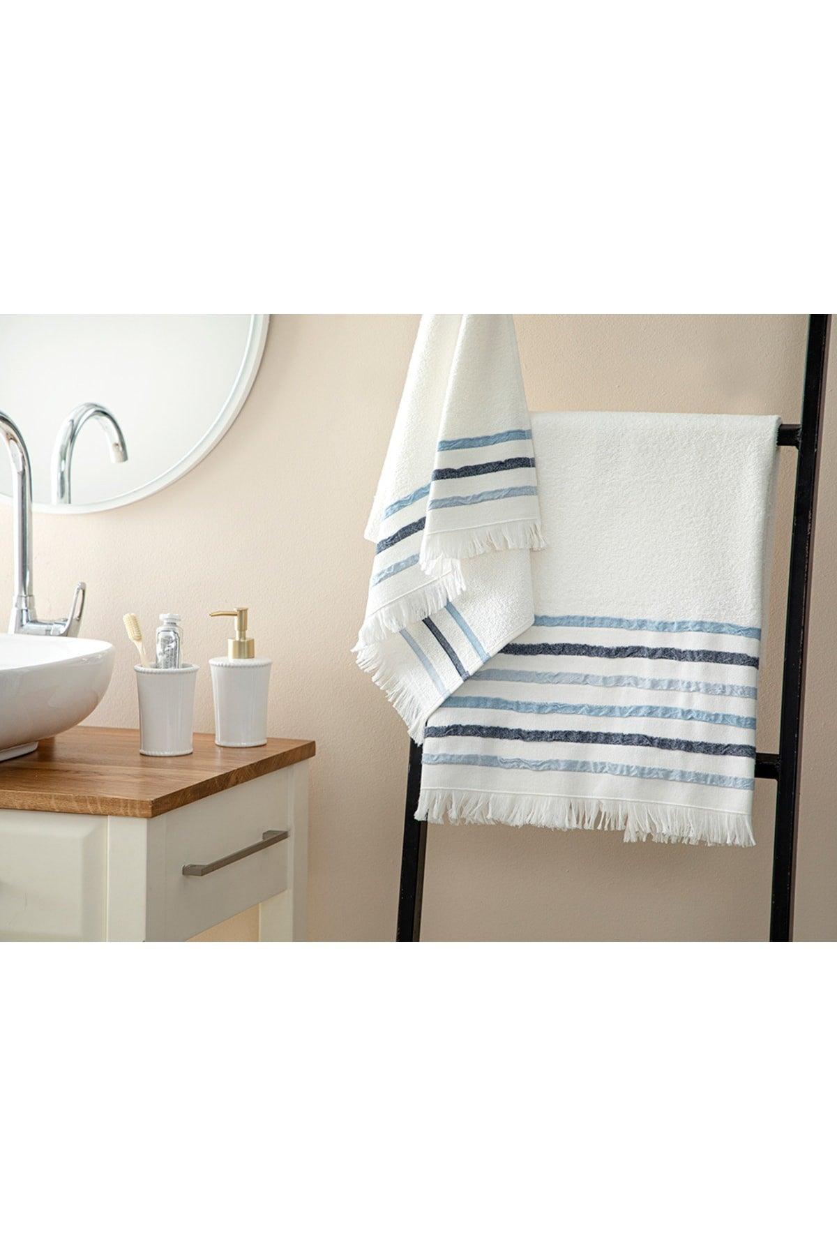 New Retro Cotton Striped Bath Towel