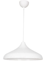 Nil Special Design Glossy White Metal Cafe - Kitchen Single Chandelier - Swordslife