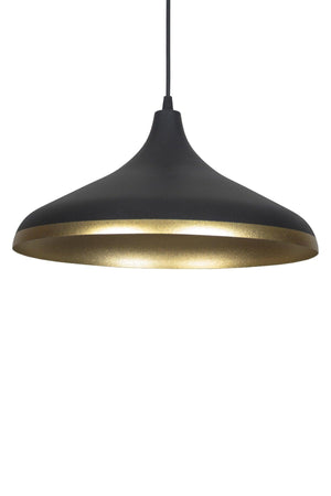 Nil Special Modern Design Striped Black Gold Metal Cafe - Kitchen Single Chandelier - Swordslife